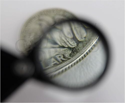 Miniatura 9 de Quality Optics USA - Lupa plegable de bolsillo para lupa (doble plegable, 5 x 10 x lupe)