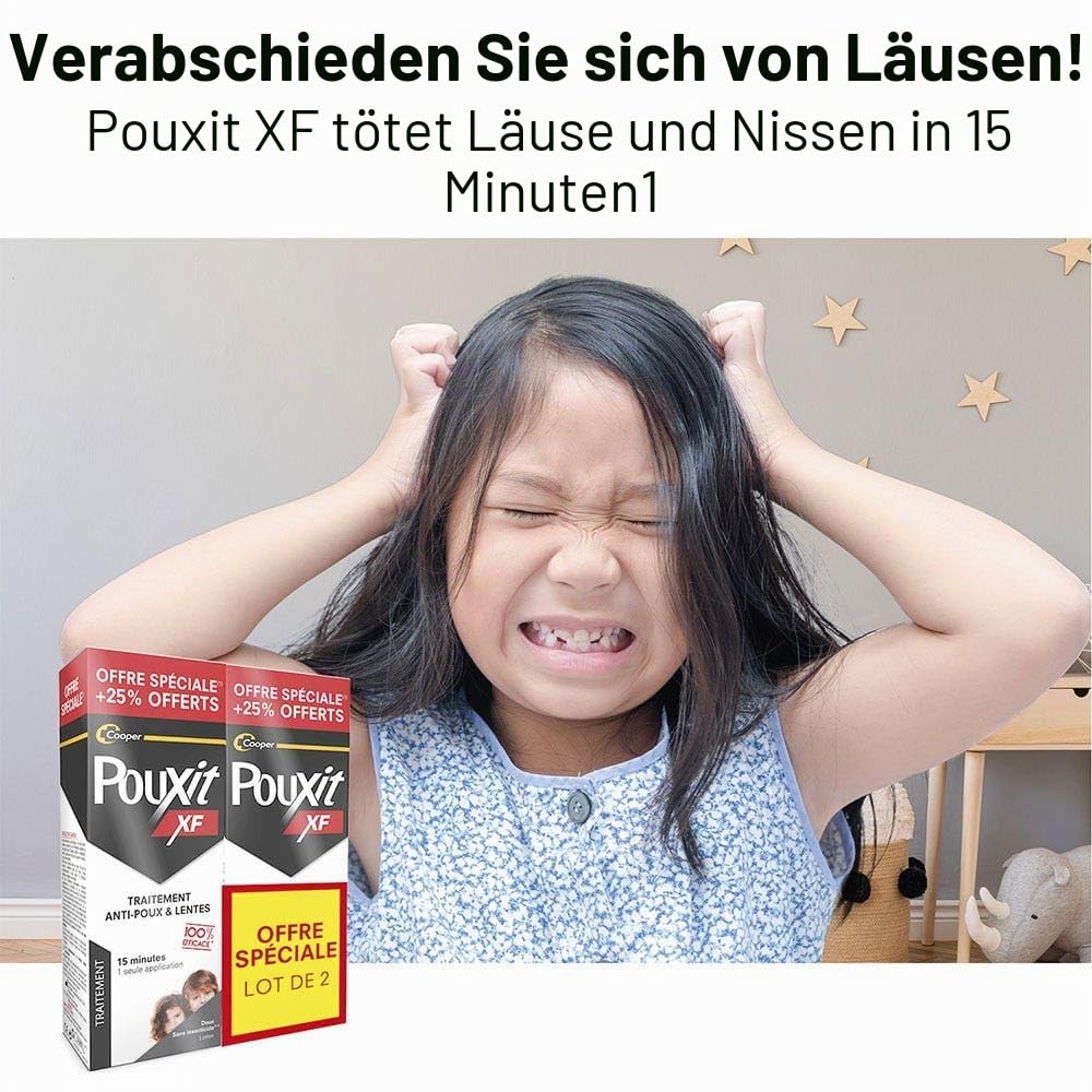 Pouxit XF Läuse- & Nissen-Behandlung, 2 x 250 ml