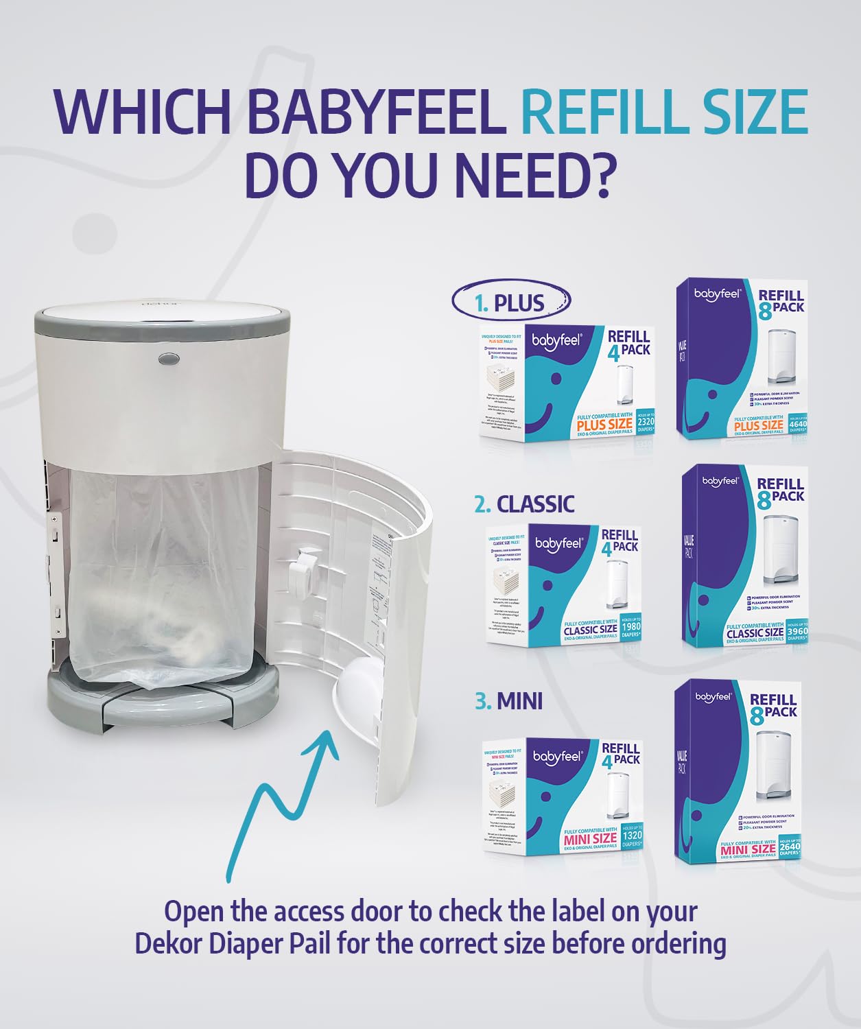 Babyfeel Bolsa de residuos