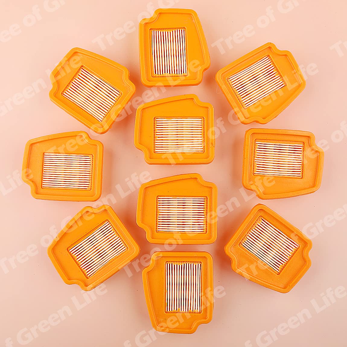 10 pz/Lotto Filtro Aria Cleaner for Stihl KM94 SP92C SP92TC KM94R KM94RC Trimmer 4149 141 0300