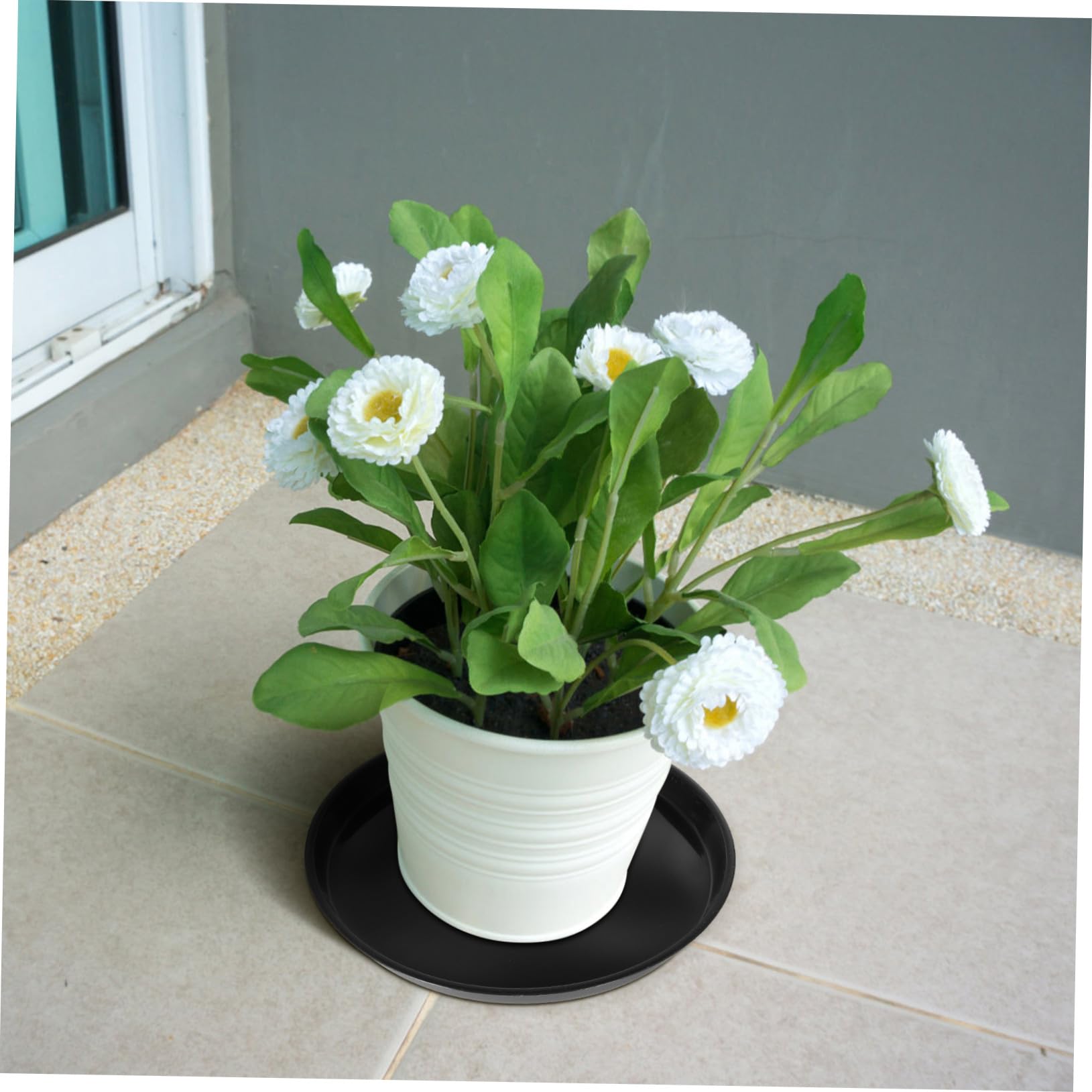 10piezas Platillos para Plantas Bandejas De Drenaje para Macetas Bandejas Redondas para Agua y Contenedores para Plantas De Jardín