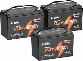 Amazon.com: LiTime (3 Pack) 12V 100Ah TM LiFePO4 Lithium