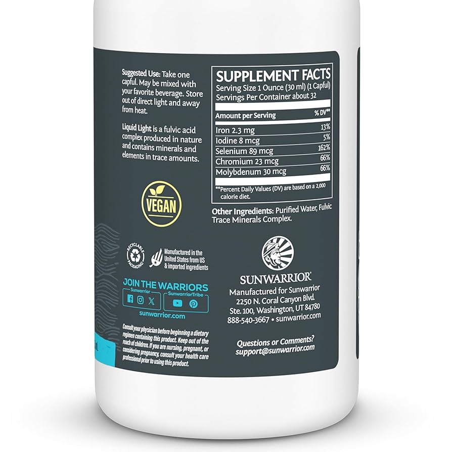 Amazon.com: Fulvic Acid Trace Minerals Drops Supplement