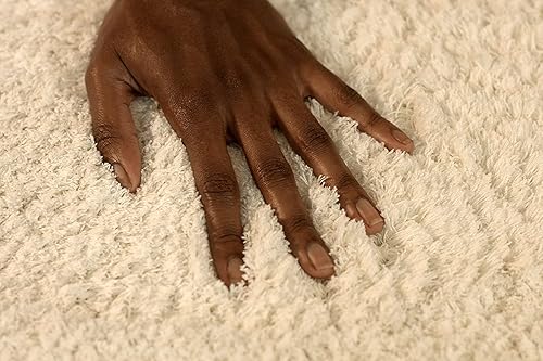 Miniatura 3 de Gertmenian Air Shag Fresh Collection 18584 - Alfombra clásica de microfibra de felpa, para dormitorio, cuarto de bebé, sala de estar, comedor,