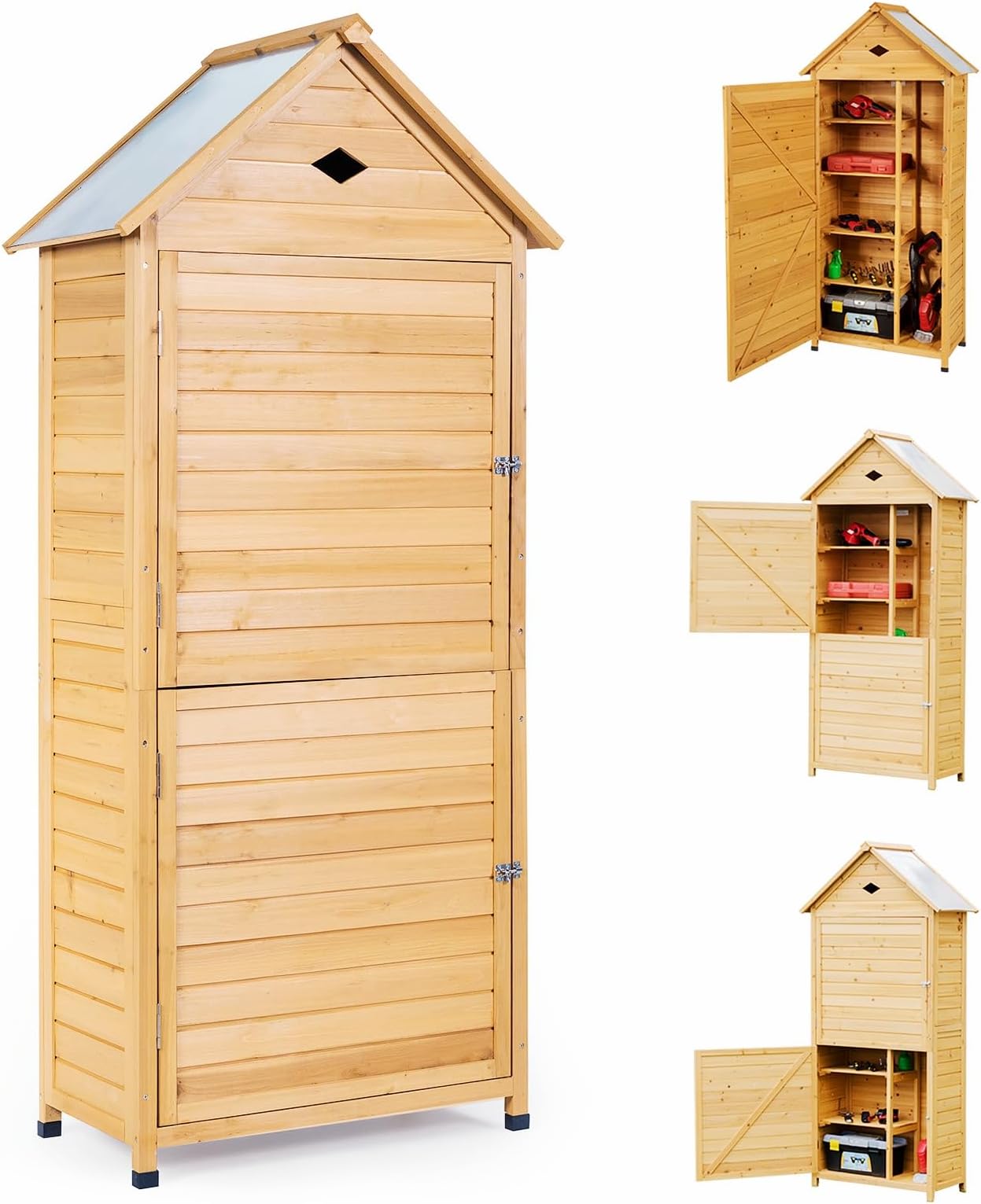 Abri de jardin pour rangement outil