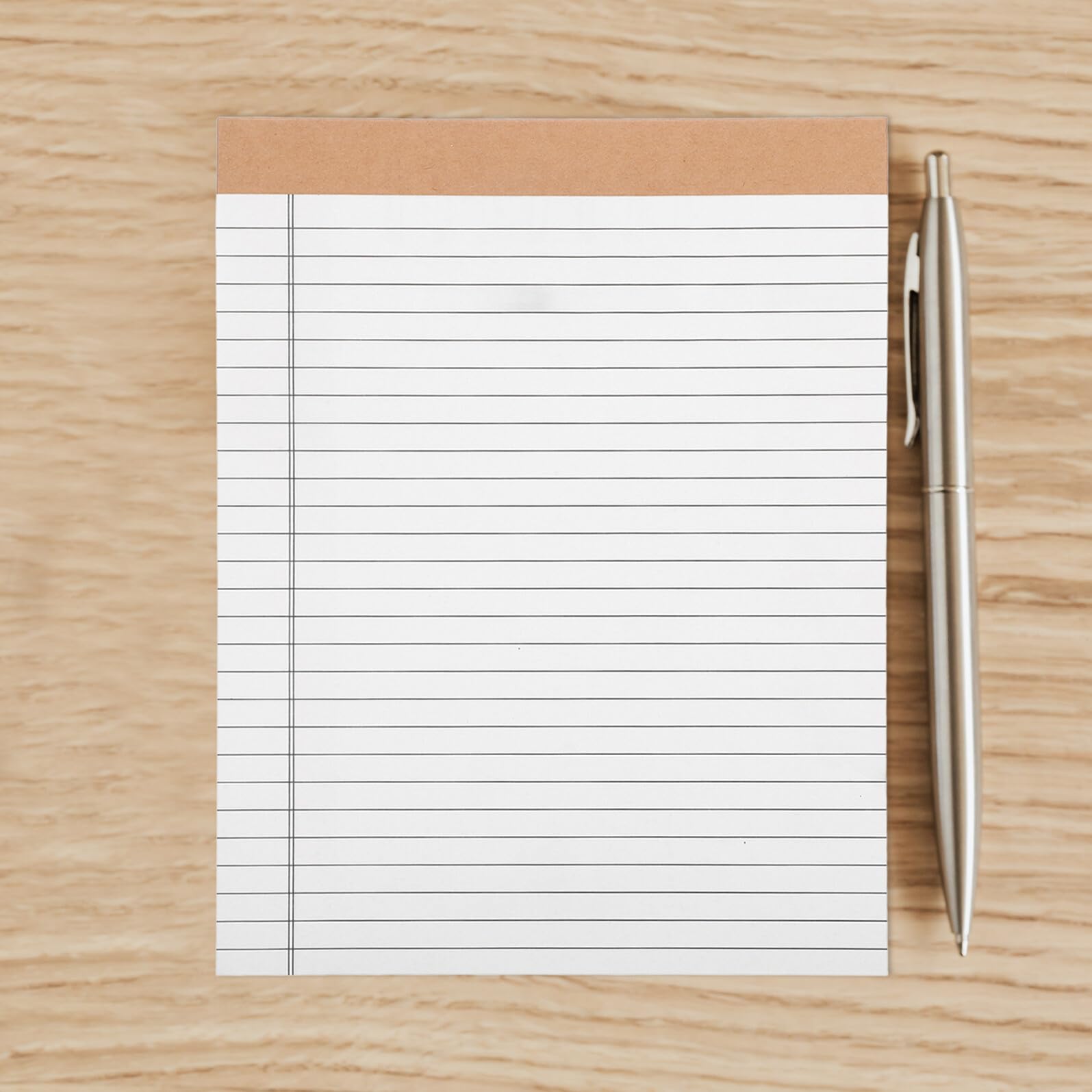 MAGICLULU 10stücke Notizblöcke Weiß im Legal-format mit Je Seiten M² Papier Perforiert für Büro Schule und Zuhause Doppelseitig Nutzbar