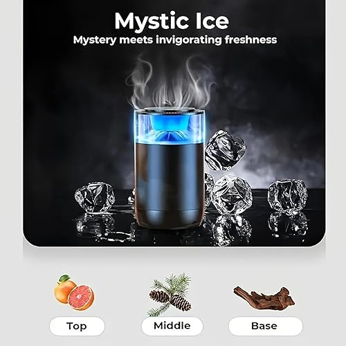 Miniatura 5 de Difusor de aceite esencial sin agua para aromaterapia en el hogar, pequeño difusor inteligente para automóvil, encendido y parada automática,