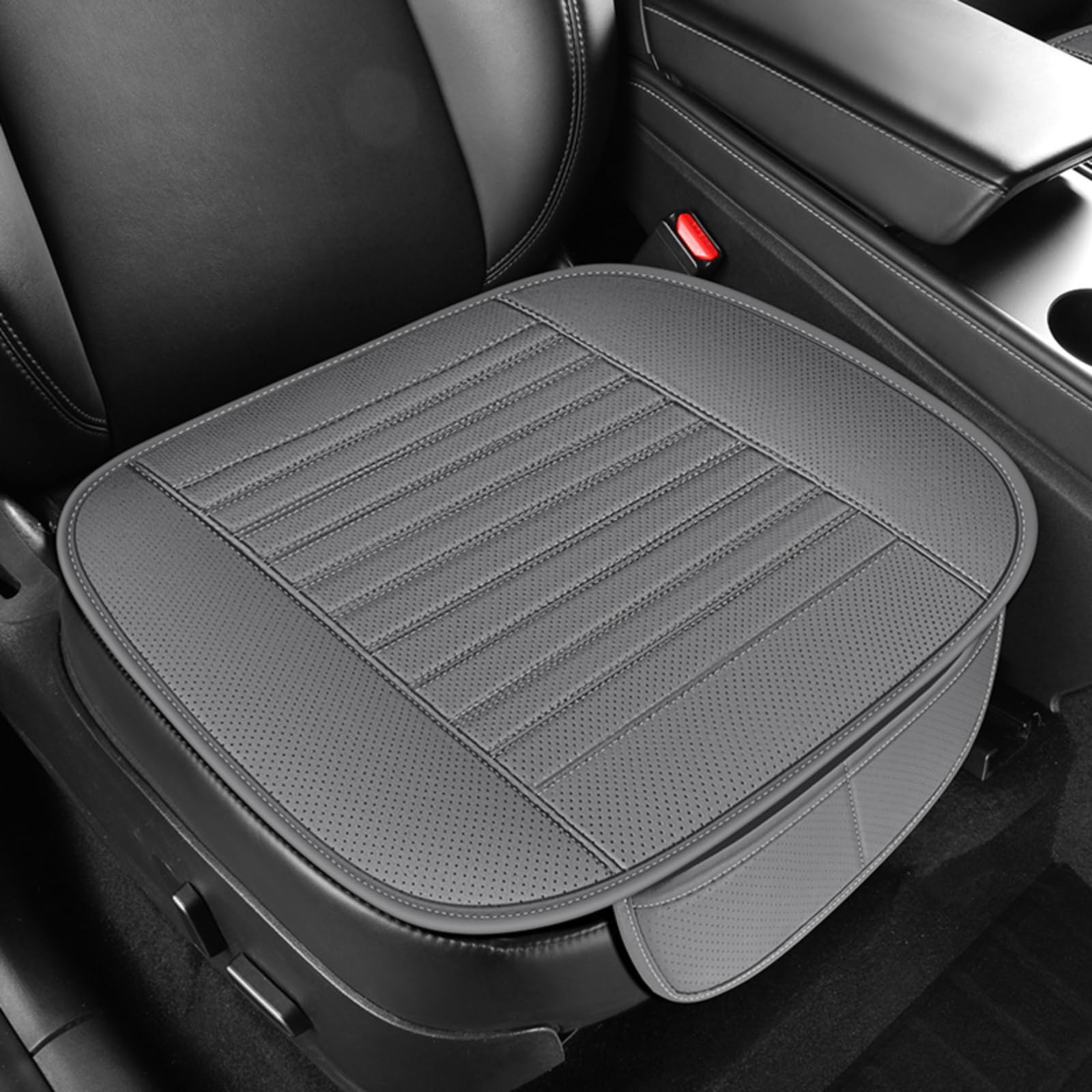 GSYDMHLKP Car Seat Covers For BMW IX SUV I20 Protector for Front Seat Bottom Leather Front Driver Passenger Seat Protector Pad easy install,B