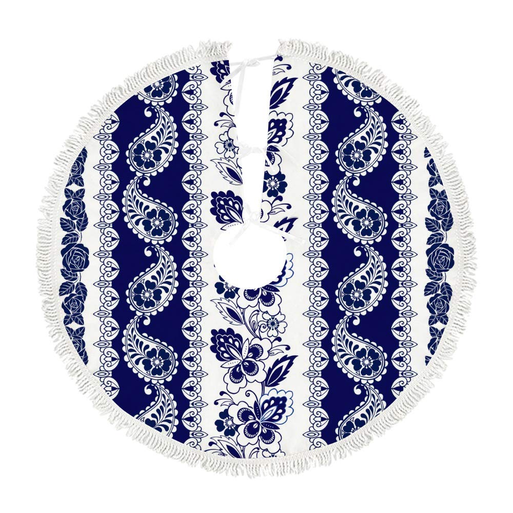 Tapis de sapin de Noël pour cacher le pied de l'arbre et protéger le sol