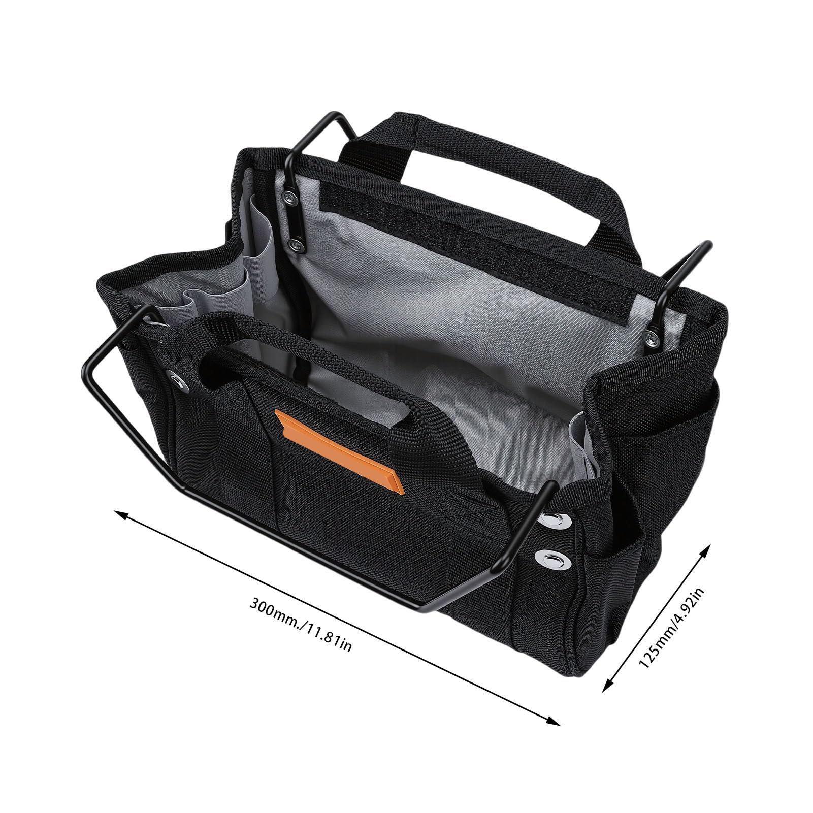 Duokon Sac à Outils Grand 1680D Oxford, Poche à Outils avec Multiples