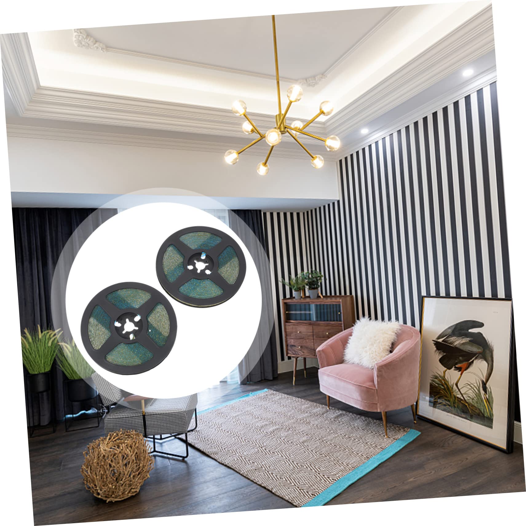 IWOWHERO Caulking Strip for Ceramic Tile Self-Adhesive Seaming Tape Easy Peel Pieces