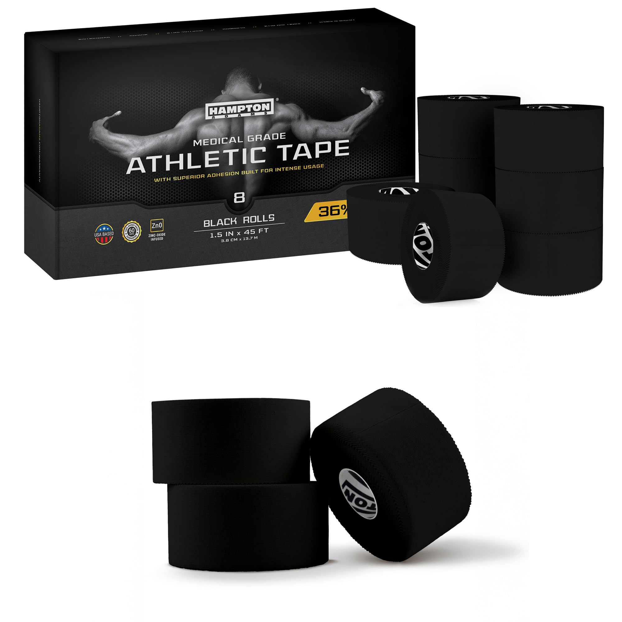 Gift Package 3 Pack 8 Gift Pack with Box As Seen on Shark Tank Original Athletic Sports Tape