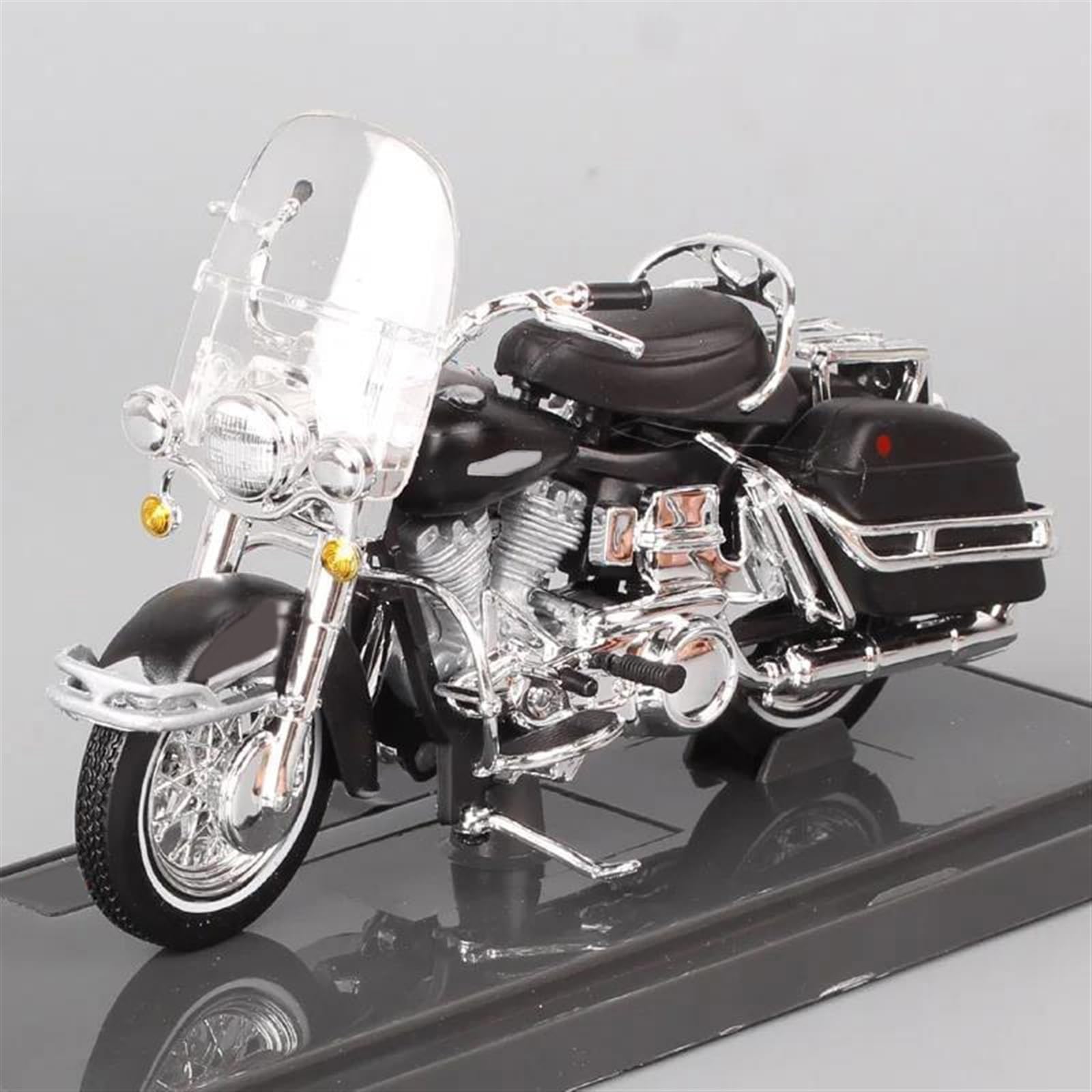 SEYXF Motorbike Toy Motorcycle Diecast Model Toy 1:18 for Harley FLH for Electra Glide 1966