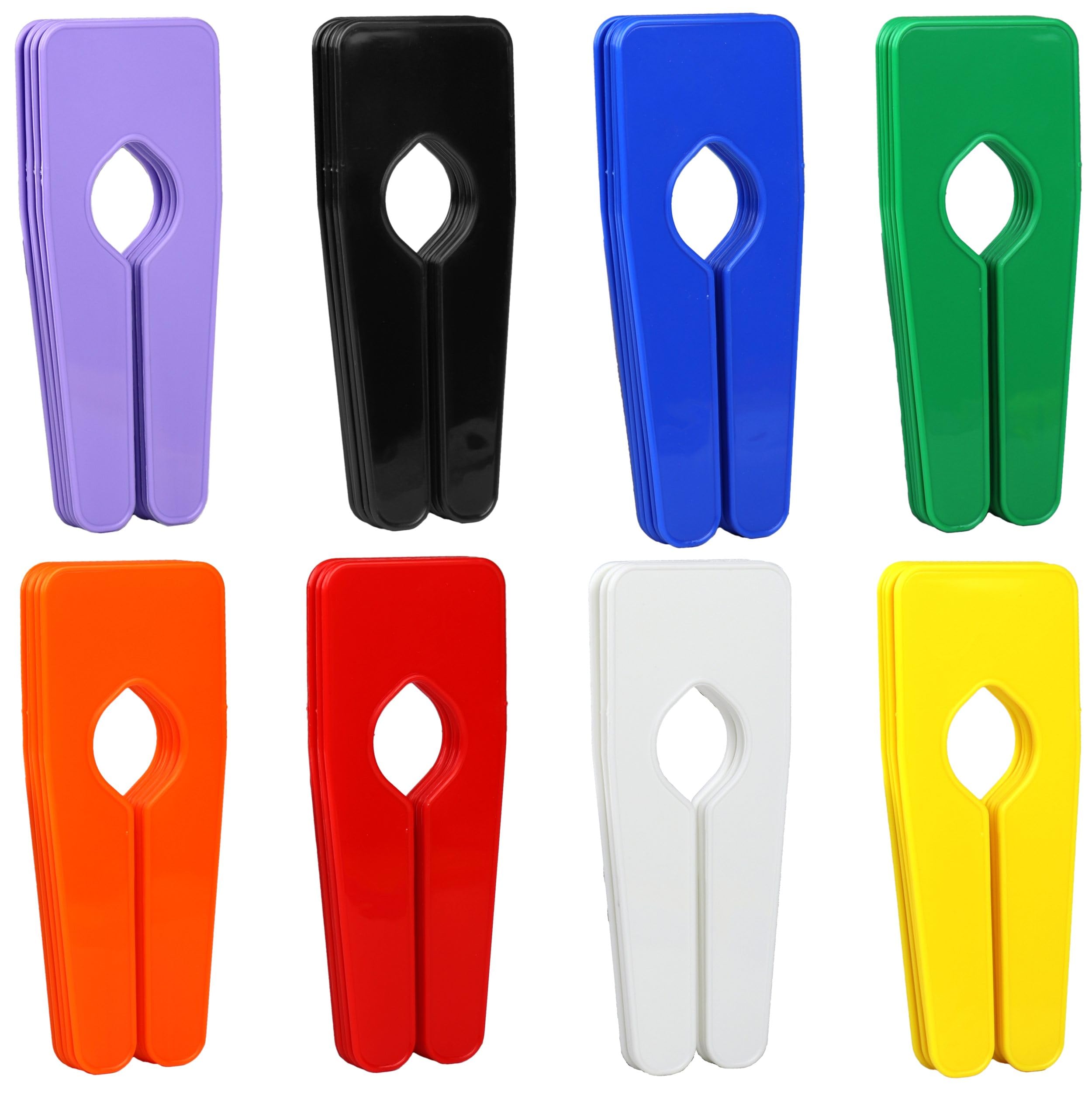 Complete Retail Solution Ltd Mix 10 New Plain Coloured Garment/ Clothes Rail Dividers