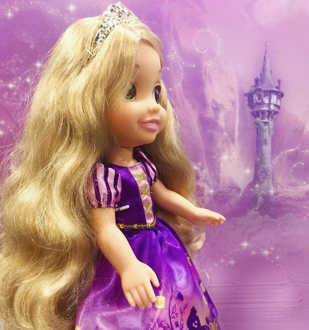 Disney Princess Doll Tea Time With Rapunzel And Pascal