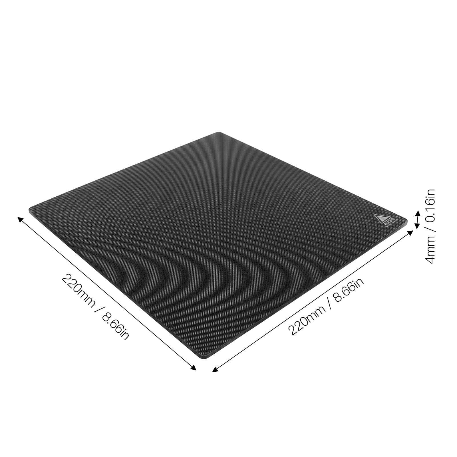 Drukarka 3D Łóżko ze Szkła Hartowanego, 220 X 220 X 4 Mm Łóżko ze Szkła Drukarki 3D Doskonała przyczepność Drukarka 3D Łóżko ze Szkła Hartowanego, Platformy Drukarki 3D