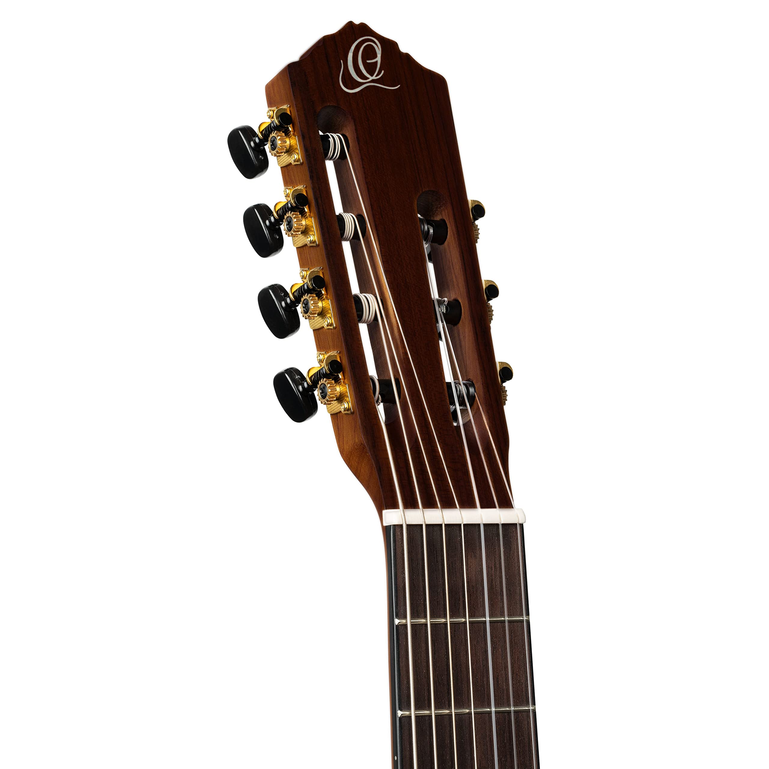 Ortega Guitars Chitarra da concerto a 7 corde - Family Series Pro - abete rosso e zaffele con finitura satinata, naturale - inclusa custodia (R133-7)