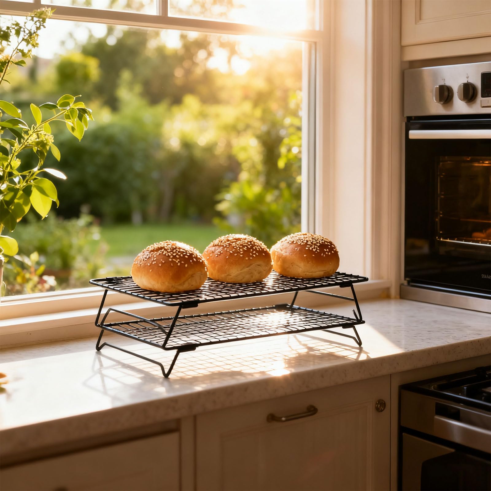 Grille de refroidissement professionnelle à 4 couches antidérapante multifonction pour une déshydratation efficace et un refroidissement rapide