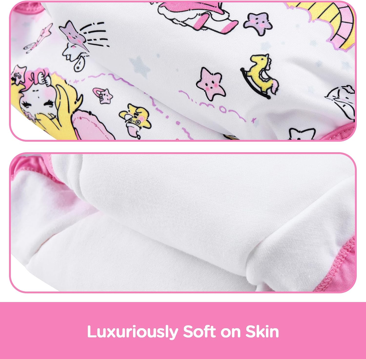 Littleforbig Soft Silky Underwear Comfortable Washable Reusable Adult Training Pants - Fairy Littles in Dreamland Design L - Image 4