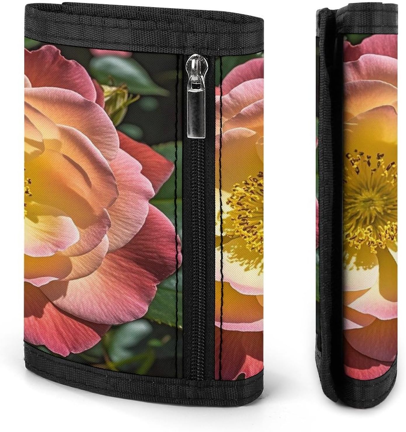 Stylish Trifold Wallet Slim Minimalist Front Pocket Cards Purse image 3