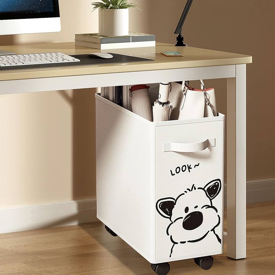 Amazon｜デスク下収納オーガナイザー、小さなランドリー