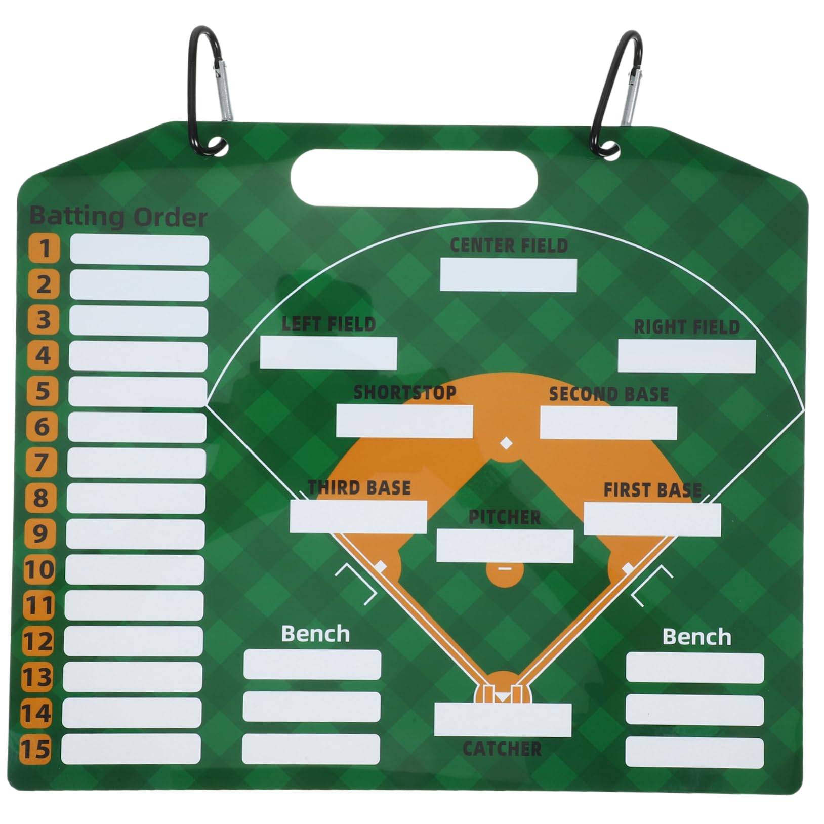 KOMBIUDA Magnetic Baseball Dry Erase Basketball Lineup Board Portable for Sports Basketball Baseball