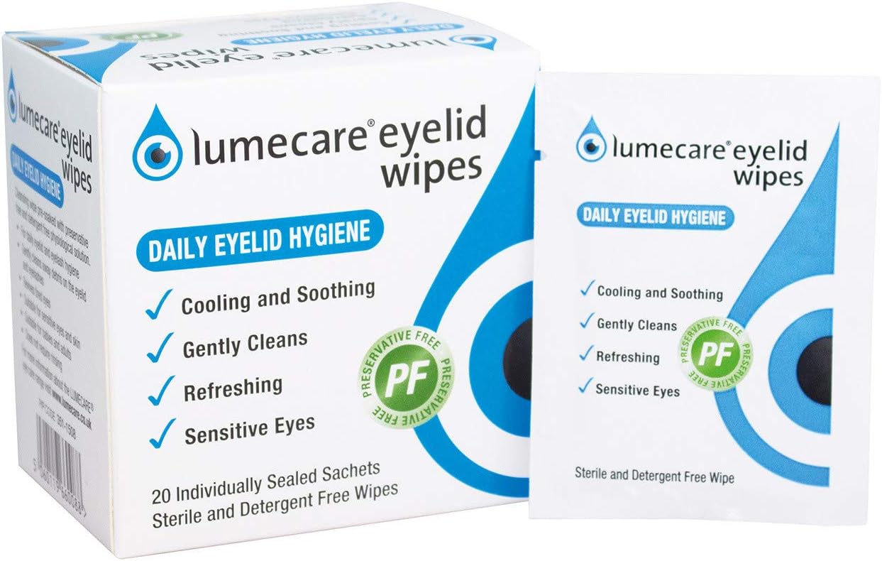 Lumecare Eyelid Wipes Amazon.de Kosmetik, Parfüms & Hautpflege