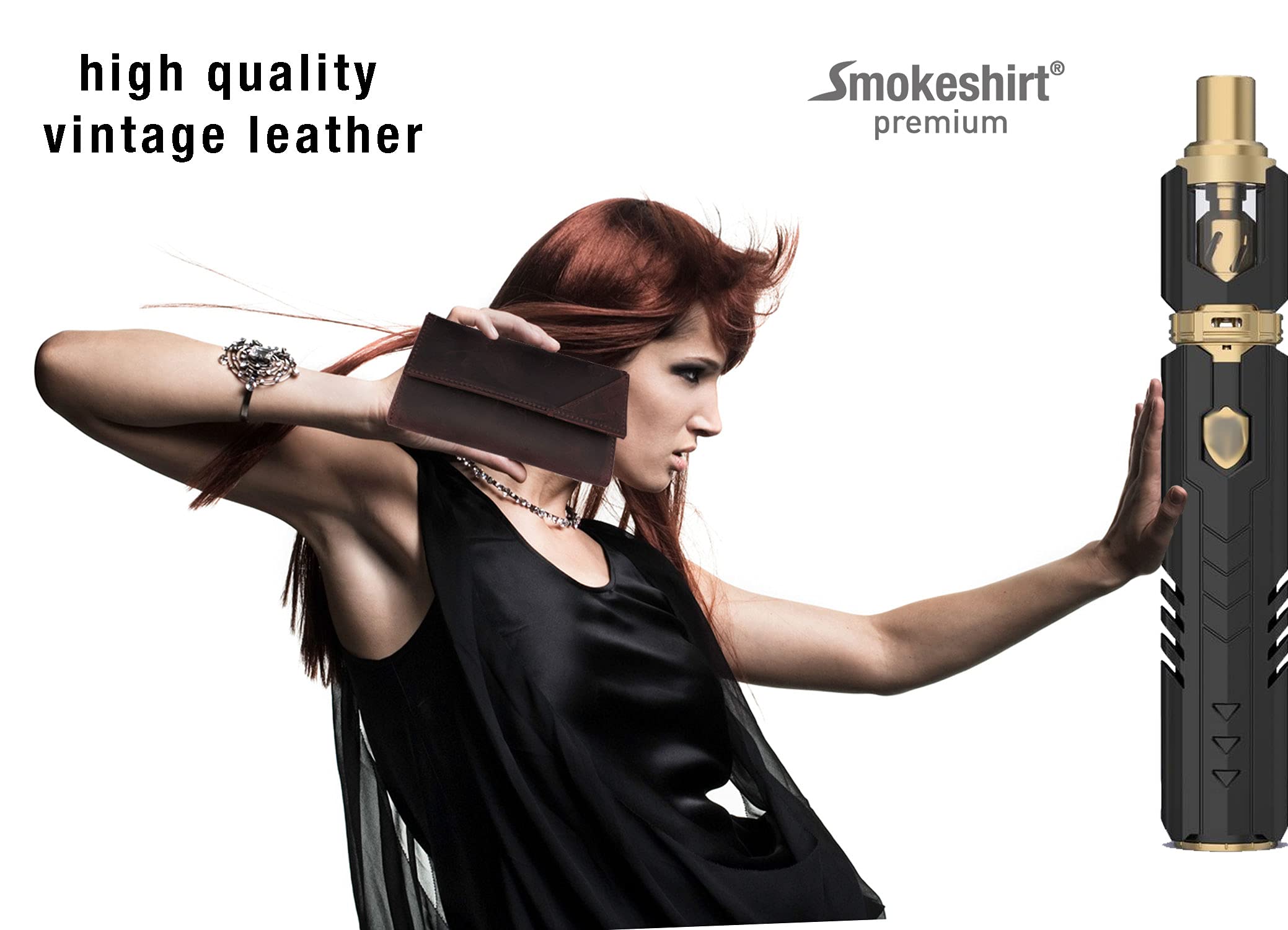 Bolsa De Tabaco De Piel Sintética, Bolsillo Para Filtros, Tabaco