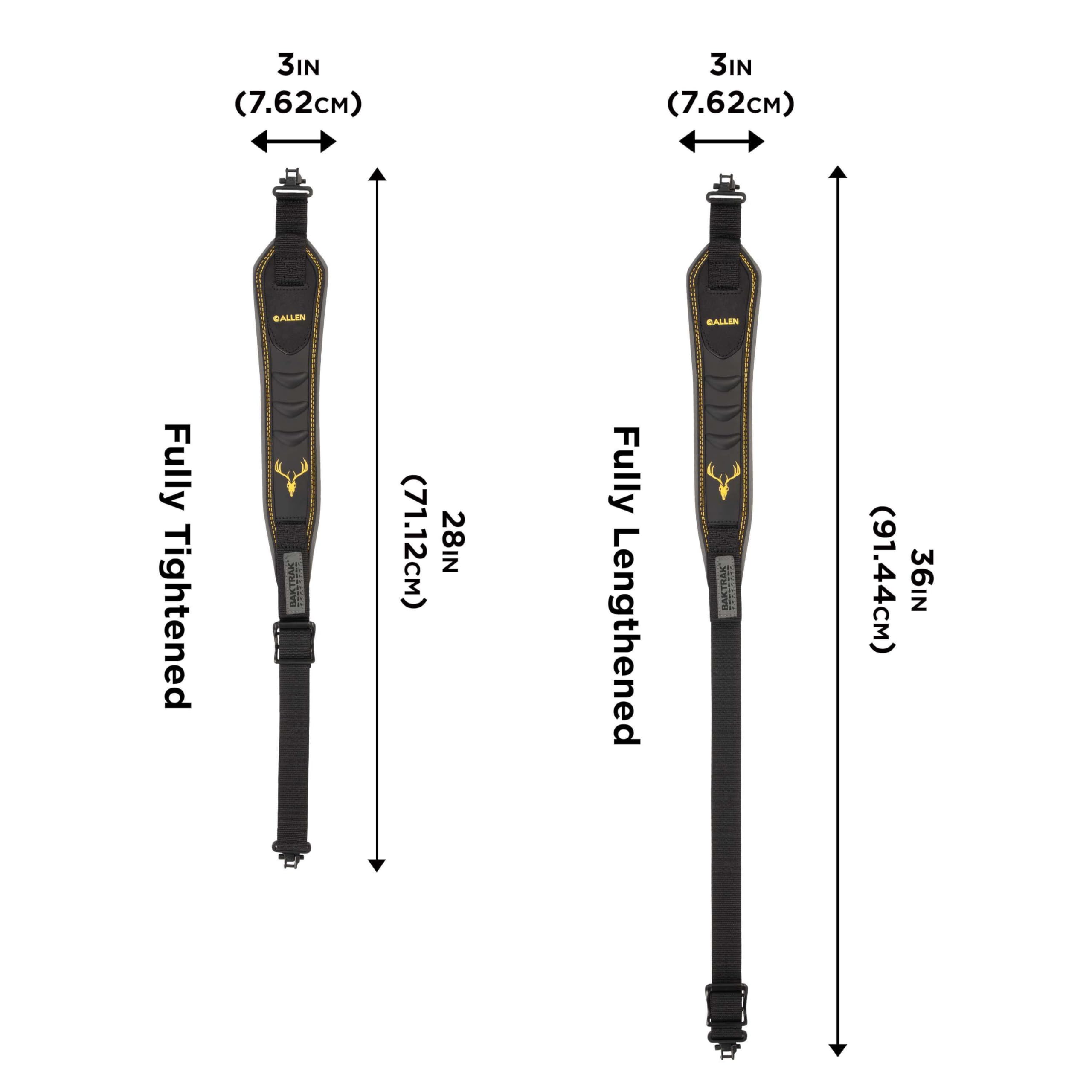 Allen Company Rifle Sling - Padded Camo Gun Strap With Swivels For Hunting