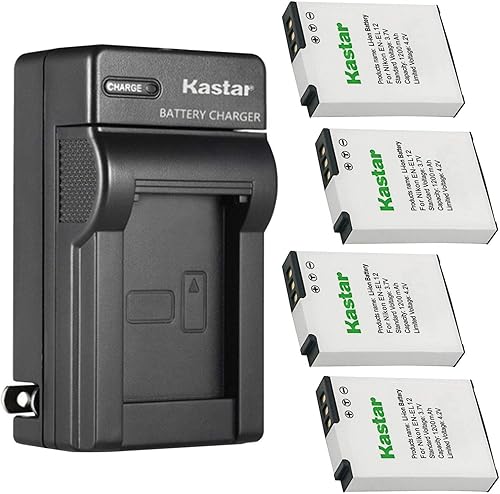 Miniatura 9 de Kastar Cargador de batería de pared AC para Nikon Coolpix S1000pj, Coolpix S1100pj, Coolpix S1200pj, Coolpix S6000, Coolpix S6100, Coolpix S6150,