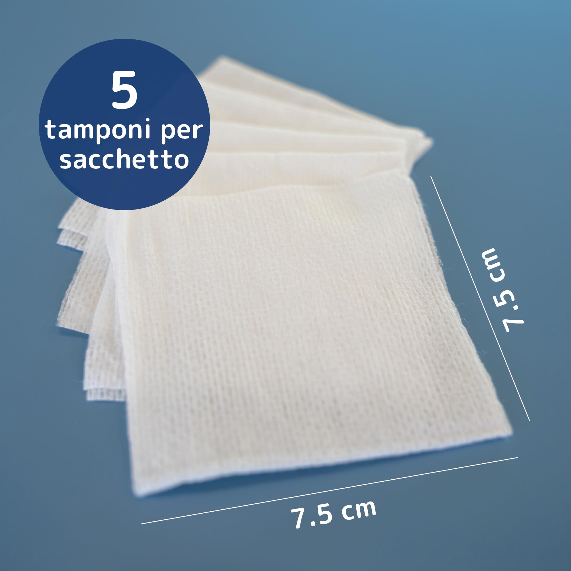 ABENA Compresse Sterili 7,5 x 7,5 cm, 18x125 pz Tessuto Non Tessuto | Si