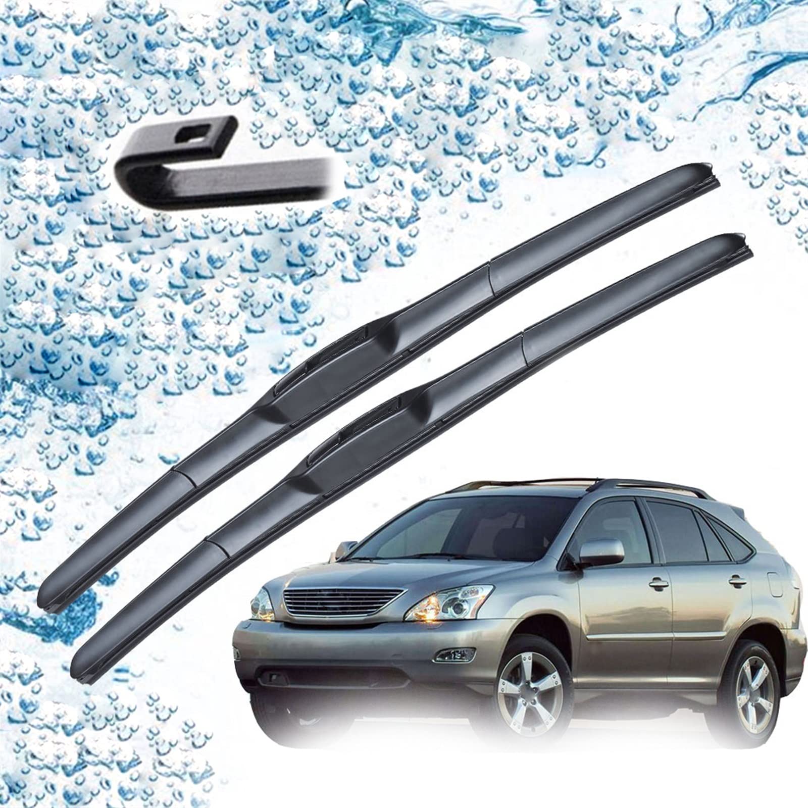 Balais d'essuie-glace brosses Lexus RX350 pour une conduite sereine sous la pluie
