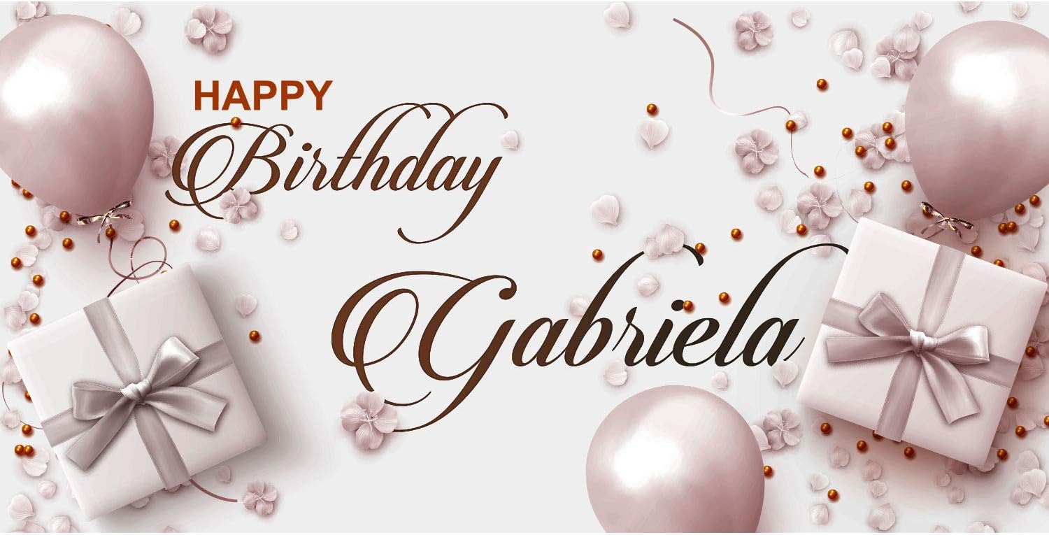 Birthday Vinyl Banner – Custom Name – Happy Birthday Banner (36x72)
