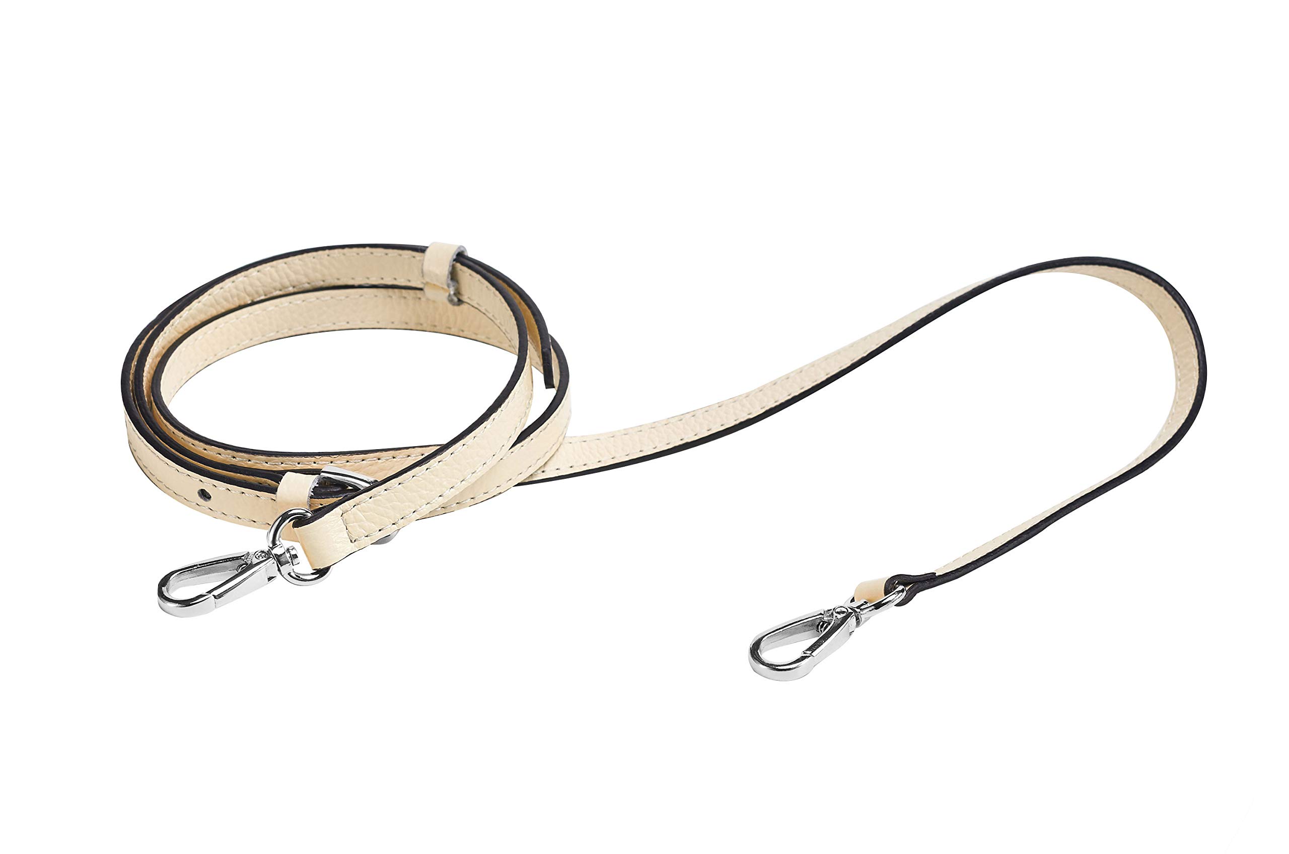 Full Grain Purse Strap Genuine Leather Replacement for Cross Body Bag Handbags