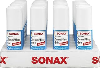 SONAX GummiPflegeStift Thekendisplay (20 g) verhindert im Winter das Festkleben von Gummidichtungen an Türen, Scheiben und...