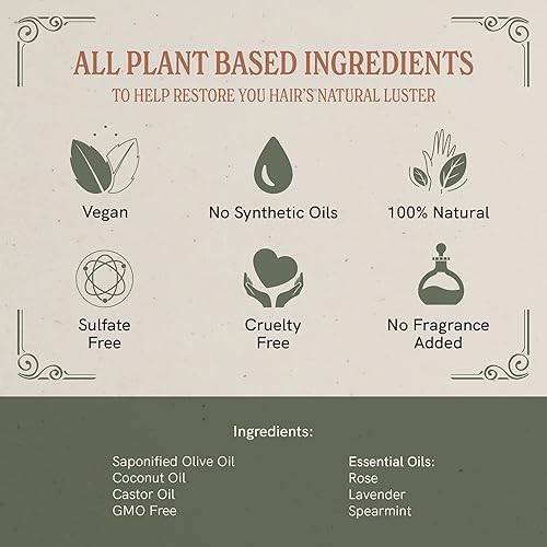 Miniatura 3 de J.R.LIGGETT'S - 2 barras de champú de fórmula original y 1 estante de madera maciza para prolongar la vida útil de tu barra de champú, fórmula