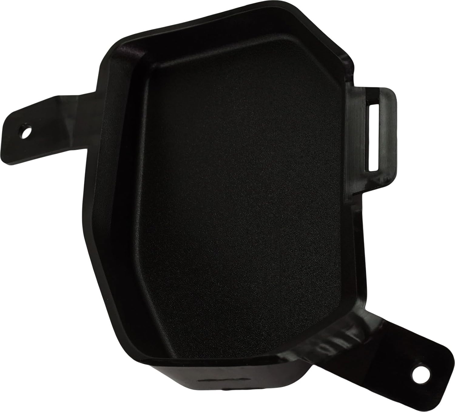 APDTY 176933 Tow Eye Cover, Front Driver Side, Textured Black, Without Tow Hook Hole