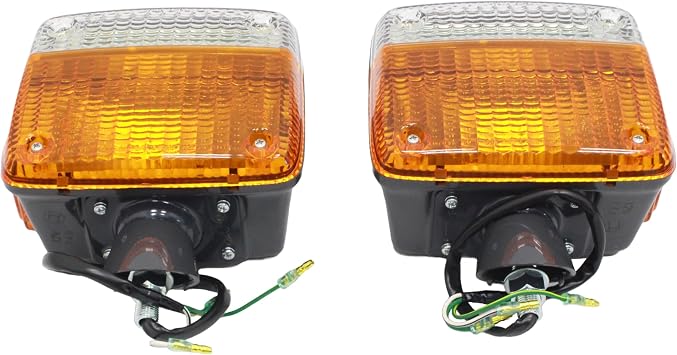 Front Turn Signal Lamp Light Left & Right for Toyota Land Cruiser FJ40 FJ45 BJ40 BJ45