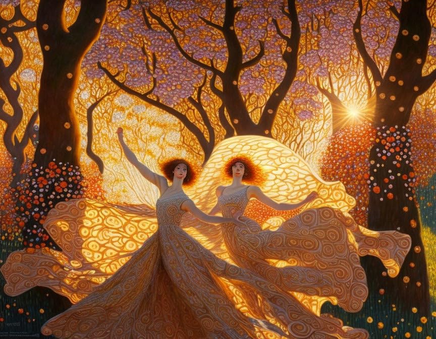 Dancing in the Sun toile SERENDIPITP 58 x 90 cm pour raviver un mur blanc sans éclat