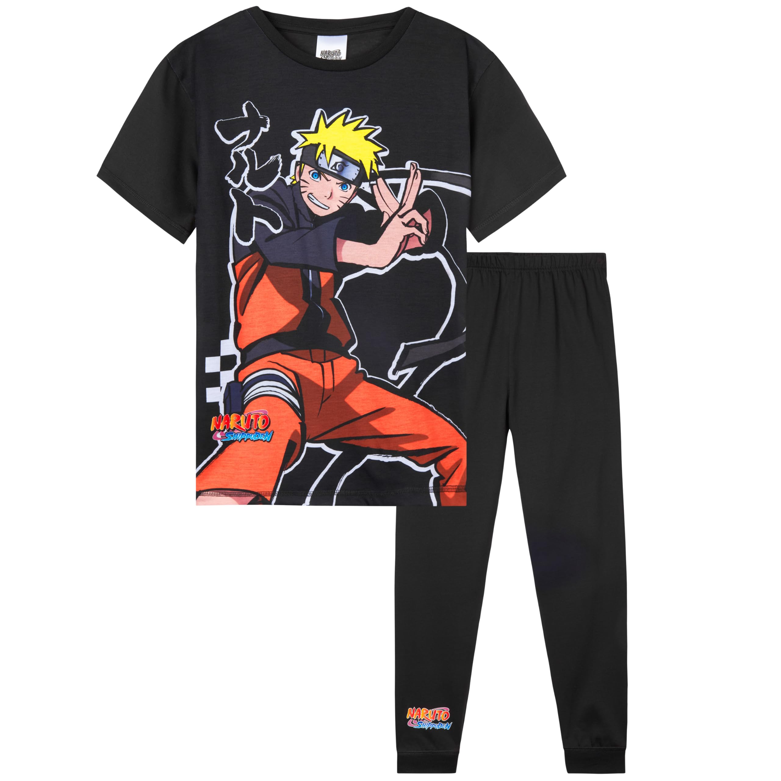 Amazon | NARUTO - ナルト ボーイズ パジャマ 2 点セット キッズ