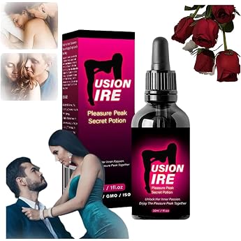 FusionFire Pleasure Peak Secret Potion - Secret Happy Drops DesireFusion Passion Elixir Pleasurepeak Oral Drops Improve Sensitivity and Pleasure Happy Hormones Drops for
