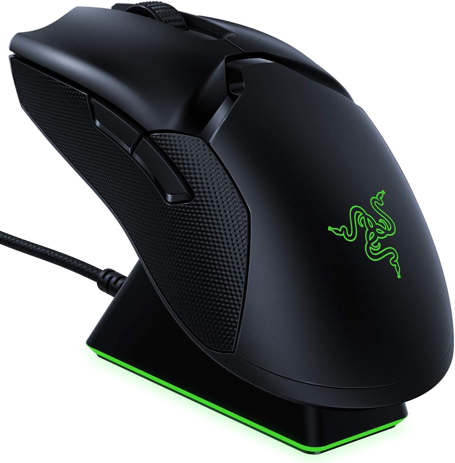 Weekly Top Sale Razer Viper Ultimate Hyperspeed Lightest Wireless Gaming Mouse & RGB Charging Dock (Renewed)