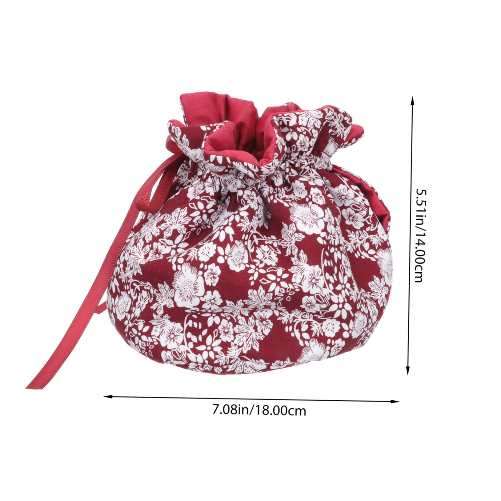 Amosfun Decorative Teapot Cover Insulated Floral Pattern Tea Pot Protector for Heat Preservation Stylish and Practical Teapot Sleeve for Home Use and Travel Design