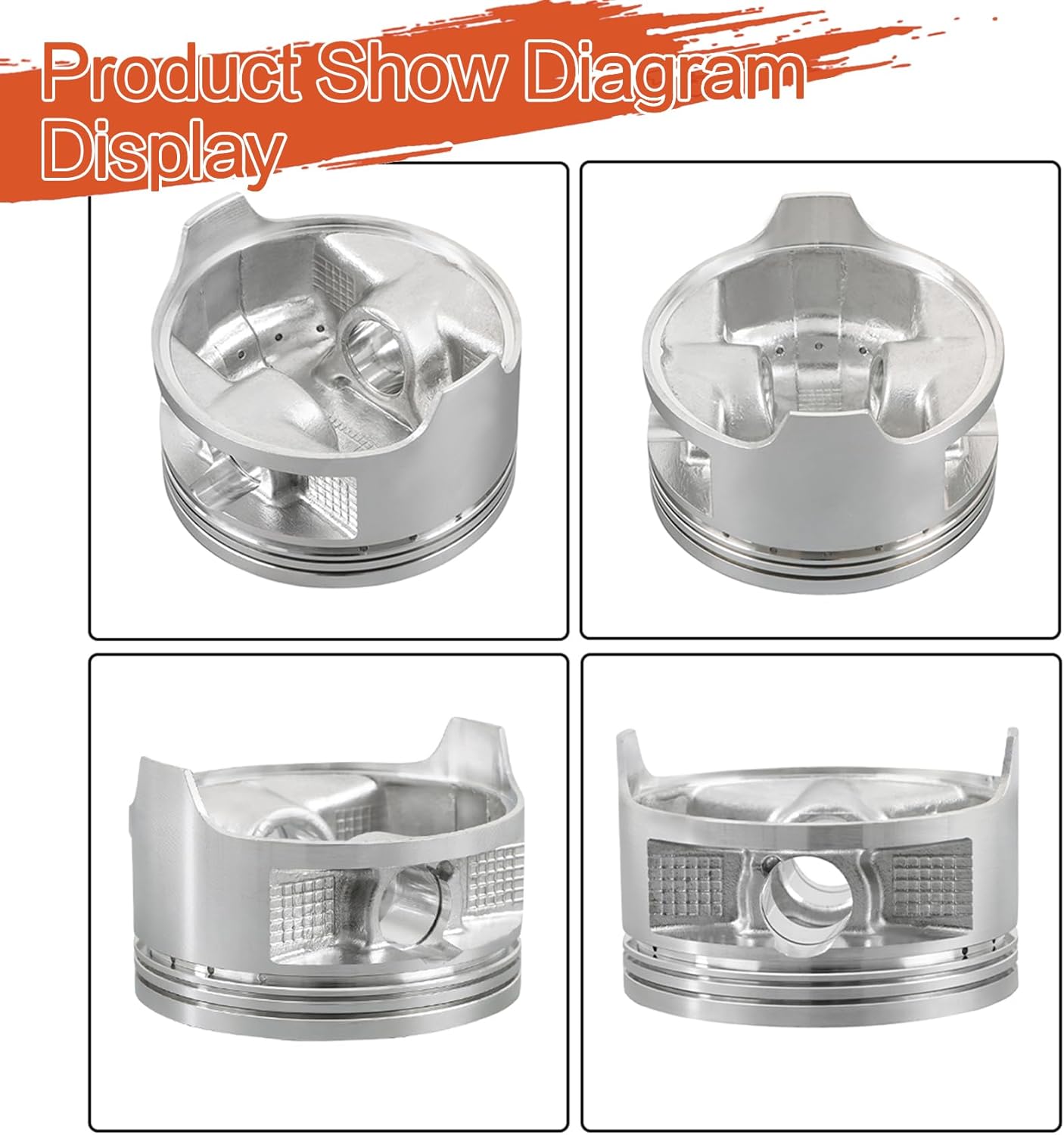 labwork Piston Rings Gasket Kit Replacement for Honda Rancher 420 TRX420 Replacement for 12251-HP7-A01 13101-HP5-600