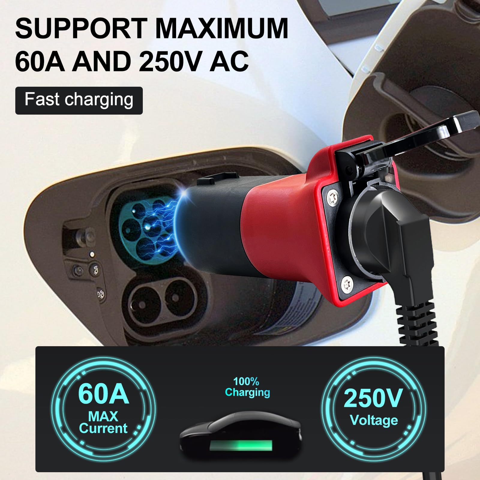 Adapter V2L - 3,5 kW, 16 A, 220 V, od pojazdu do konsumenta, ładowarka typu 2 do Schuko V2L dla pojazdów elektrycznych MG