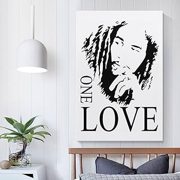 ボブ マーレーART油絵 ボブ マーリーの写真絵