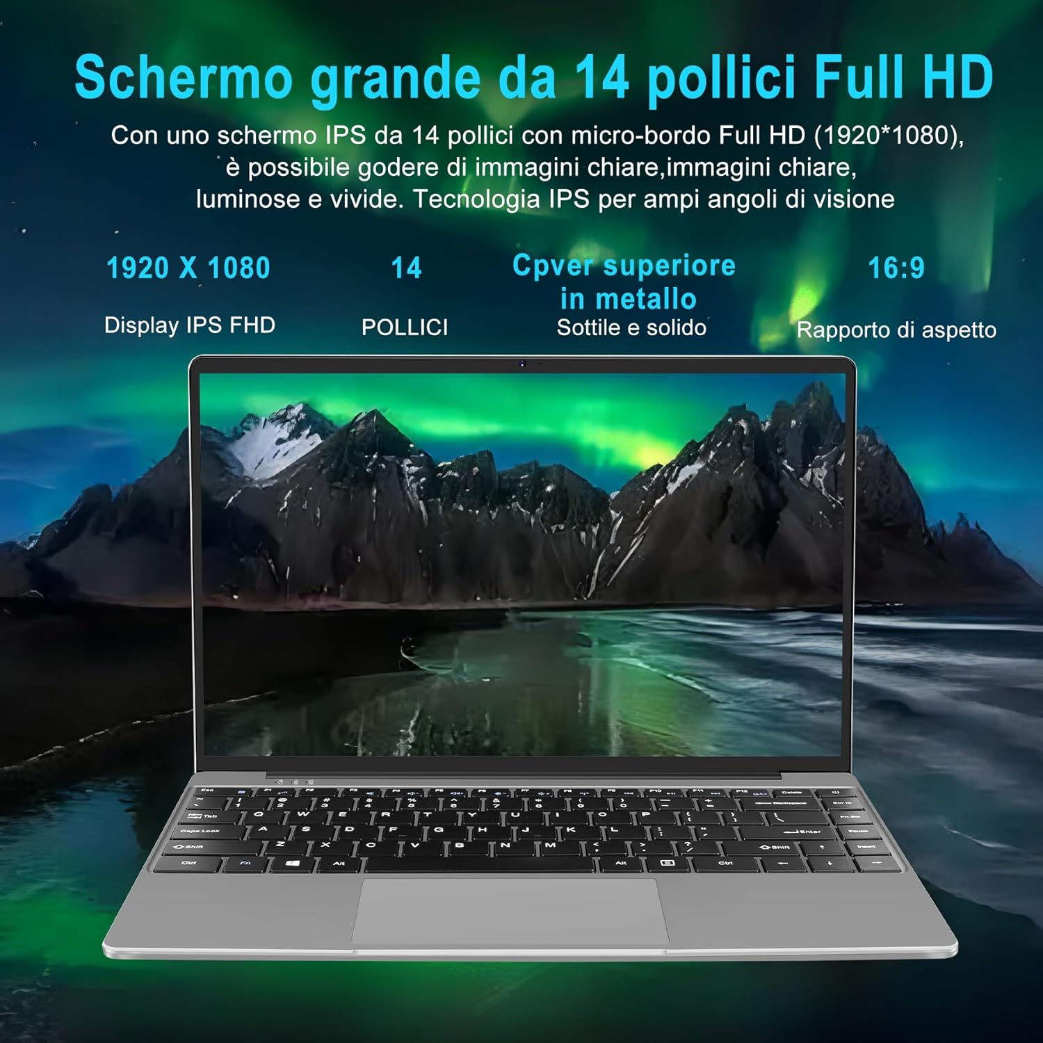 WOZIFAN PC Portatile Windows 11 Notebook 14 6+128 GB ROM 2.4G+5G WiFi Celeron N4020 upto 2.8 GHz Supporta lespansione SSD 1TB 4.2 USB HDMI Tastiera italiana membrana mouse senza fili-Grigio WOZIFAN PC Portatile Windows 11 Notebook 14 6+128 GB ROM 2.4G+5G WiFi Celeron N4020 upto 2.8 GHz Supporta lespansione SSD 1TB 4.2 USB HDMI Tastiera italiana membrana mouse senza fili-Grigio