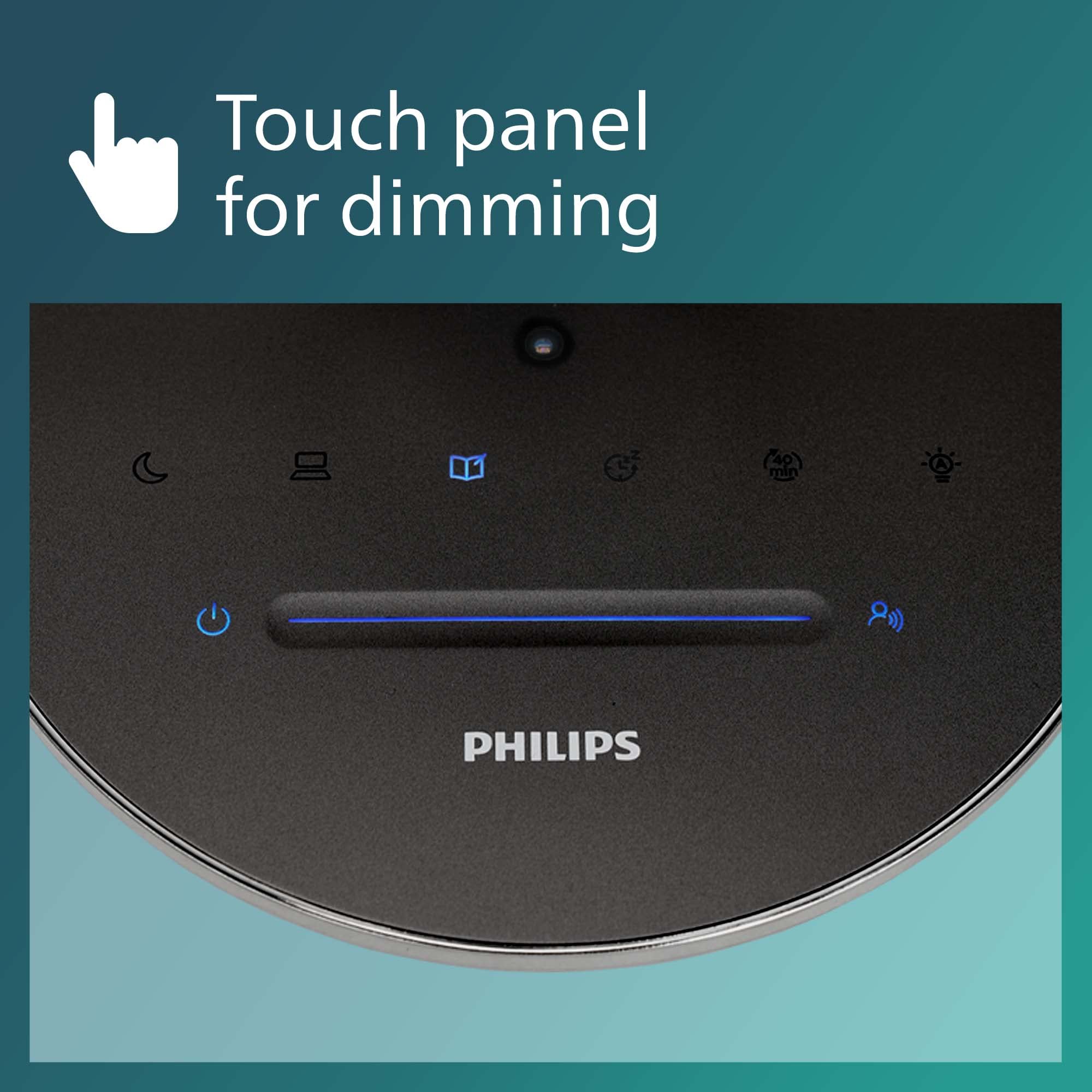 Lampa biurkowa LED Philips Einstein, 15W, 3000K-5500K, biała