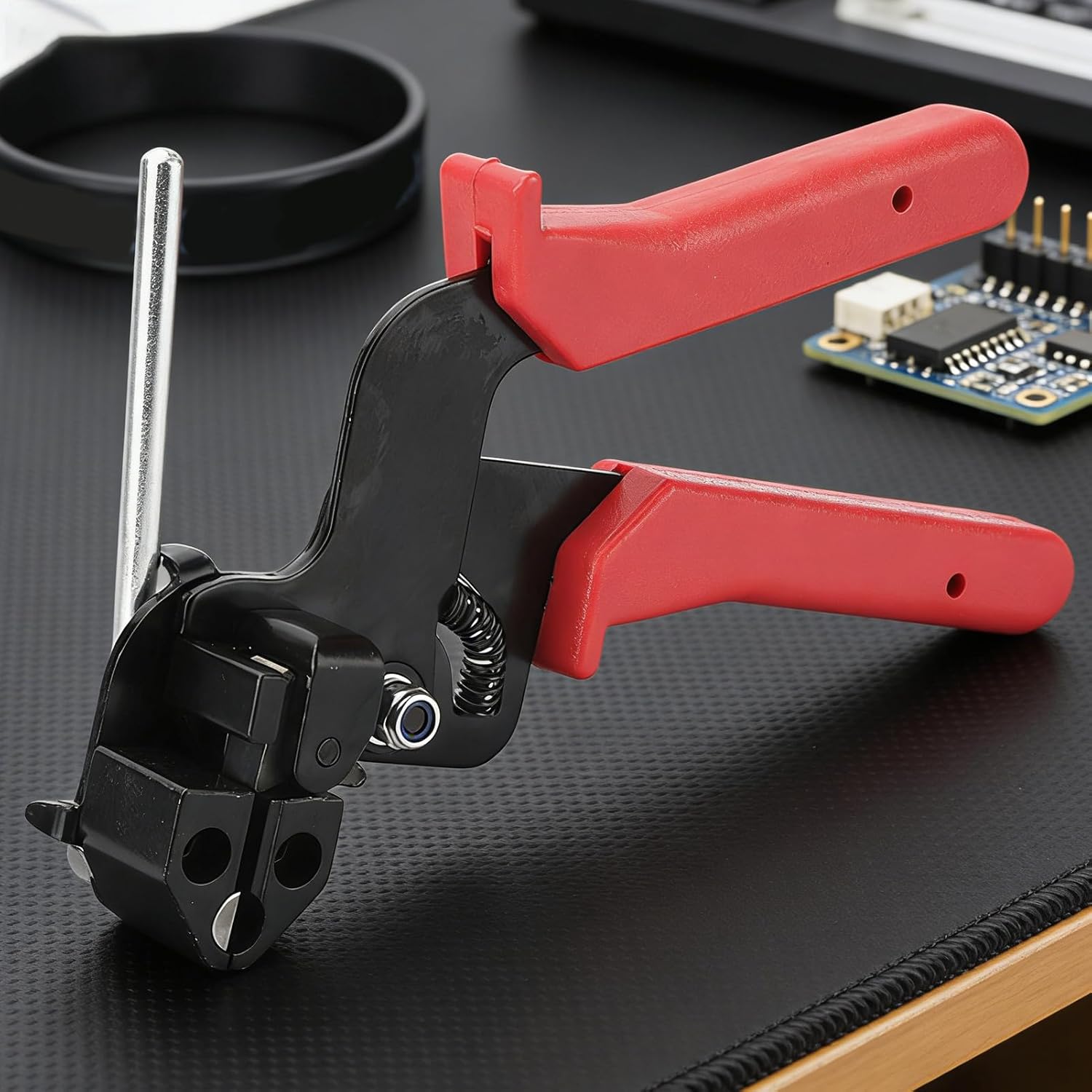 Zip Tie Cutter Tool - Heavy Duty Tightener | Stainless Steel Zip Tie Pliers - for Outdoor, Fence, Bundling, Exhaust Pipe, Repair, Automotive, Construction