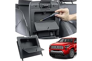 JKCOVER Center Console Hidden Box Organizer for 2024-2025 Toyota Tacoma and 4Runner Accessories